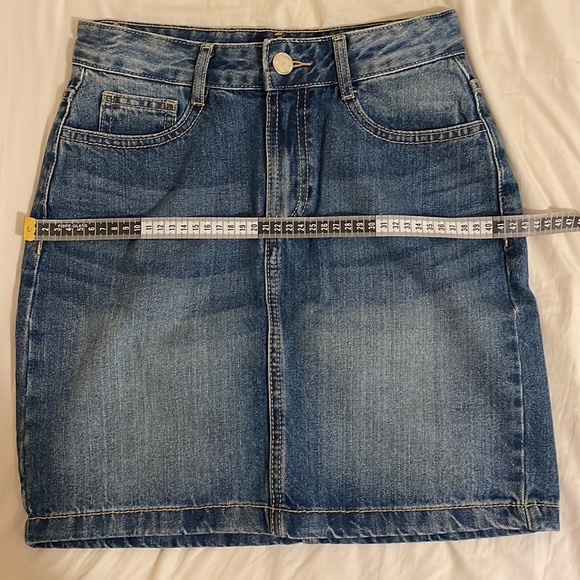 European Denim Skirt - Picture 6 of 7